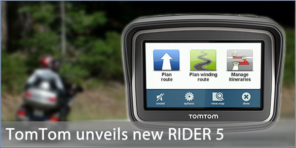 roekeloos Defecte gat TomTom updates RIDER with new 43inch screen model
