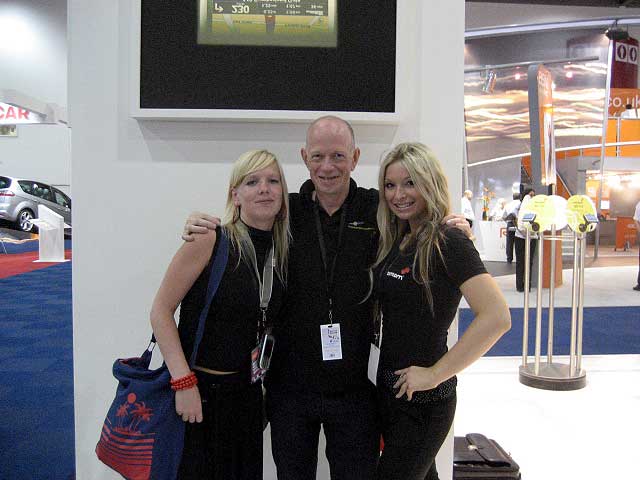 Mike with the TomTom Marketing Team