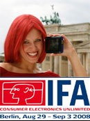 IFA 2008 : Consumer Electronics Unlimited