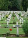 A WW1 Cemetery where about 10,000 souls rest