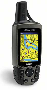The Garmin GPSMAP 60Cx GPS receiver