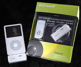 Globalsat BTA-809 iPod Wireless Bluetooth Entertainment Pack