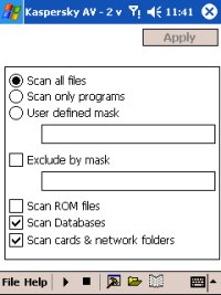 Scan Options