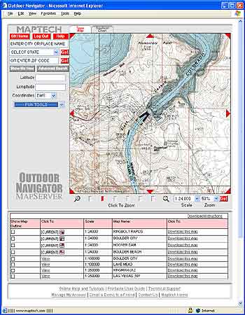 Maptech Chart Navigator Viewer