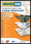 Memory-Map 2004 Ordnance Survey Lake District mapping software.