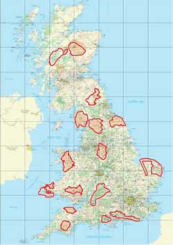 Memory-Map Britains national parks mapping software