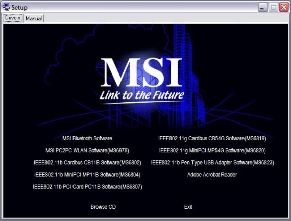 msi bluetooth driver download windows 7