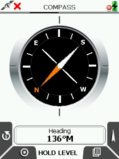 Active 10 Compass Screen