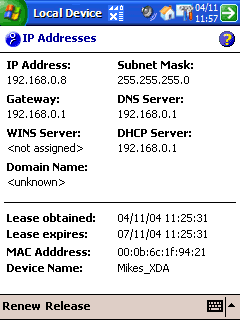 Socket WiFi WLAN SDIO card