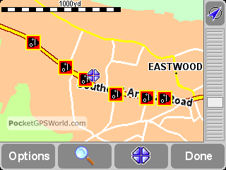 TomTom GO custom POI speed camera