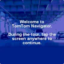Click here for the TomTom Navigator for Palm feature tour