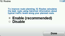IQ Routes Page