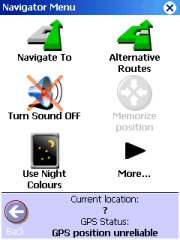 Navigator Screen