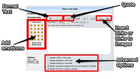 Forum New Post Dialogue